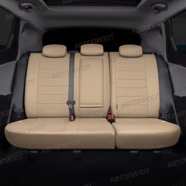 Чехлы Автопилот Экокожа на Mitsubishi Colt 2003-2012 г.в.