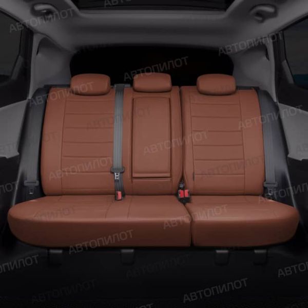 Чехлы Автопилот Экокожа на Mitsubishi Colt 2003-2012 г.в.