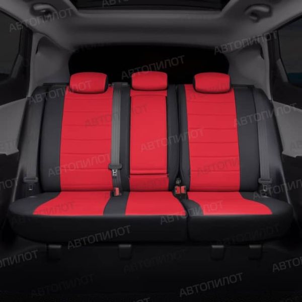 Чехлы Автопилот Экокожа на Mitsubishi Colt 2003-2012 г.в.