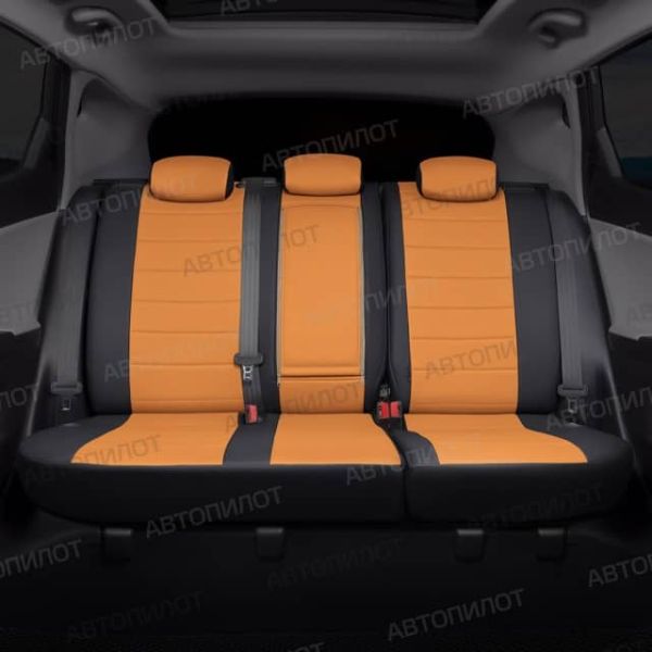 Чехлы Автопилот Экокожа на Mitsubishi Colt 2003-2012 г.в.