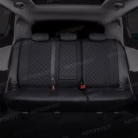 Чехлы Автопилот Экокожа Ромб на Mitsubishi Colt 2003-2012 г.в.