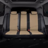 Чехлы Автопилот Экокожа Ромб на Mitsubishi Colt 2003-2012 г.в.