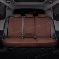 Чехлы Автопилот Экокожа Ромб на Mitsubishi Colt 2003-2012 г.в.