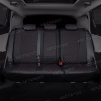 Чехлы Автопилот Экокожа Ромб на Mitsubishi Colt 2003-2012 г.в.