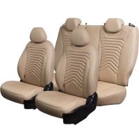 Чехлы Премиум Экокожа Байрон Президент|Жук на Chevrolet Lanos