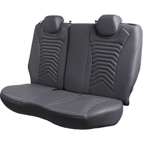 Чехлы Премиум Экокожа Байрон Президент|Жук на Chevrolet Lanos