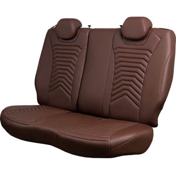 Чехлы Премиум Экокожа Байрон Президент|Жук на Chevrolet Lanos