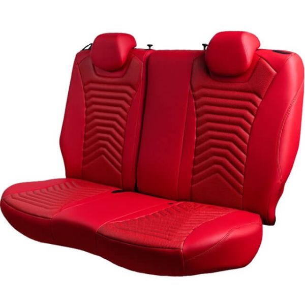 Чехлы Премиум Экокожа Байрон Президент|Жук на Chevrolet Lanos