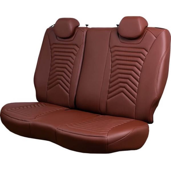 Чехлы Премиум Экокожа Байрон Президент|Жук на Chevrolet Lanos