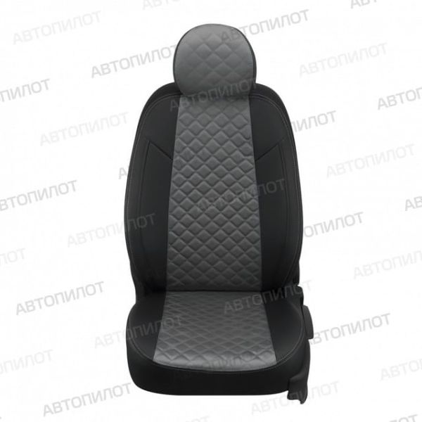 Чехлы Автопилот Алькантара Ромб на Mitsubishi Colt 2003-2012 г.в.