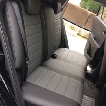 Авточехлы Автопилот Черный темно серый цвет