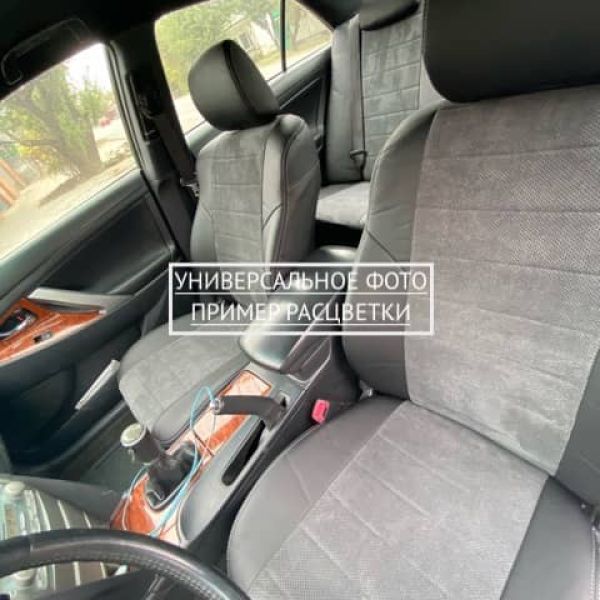 Чехлы Автопилот Алькантара на Mitsubishi Colt 2003-2012 г.в.