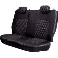 Чехлы Экокожа Турин Ромб на Chevrolet Lanos