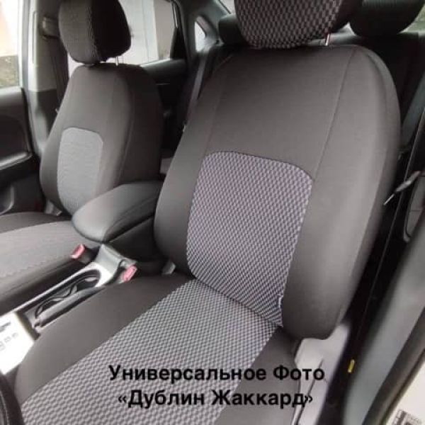 Чехлы Жаккард на Chevrolet Lanos